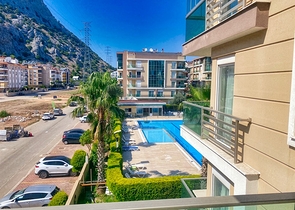 شقة 1 + 1 في منطقة كونيالتي - انطاليا