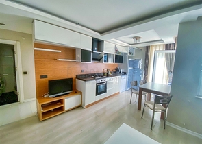 شقة 1 + 1 في منطقة كونيالتي - انطاليا