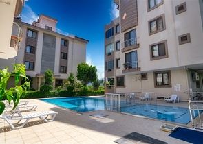 شقة واسعة 2 + 1 في اونجالي - انطاليا