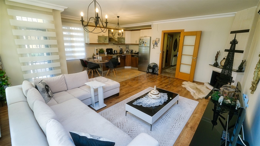 شقة 2 + 1 في منطقة تشاغليان - أنطاليا