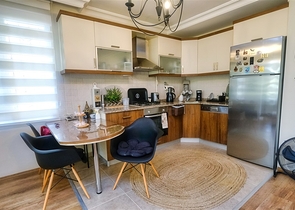 شقة 2 + 1 في منطقة تشاغليان - أنطاليا