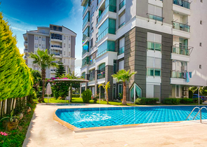 شقة 3 + 1 في لارا - انطاليا