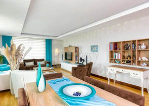 شقة 3 + 1 في لارا - انطاليا