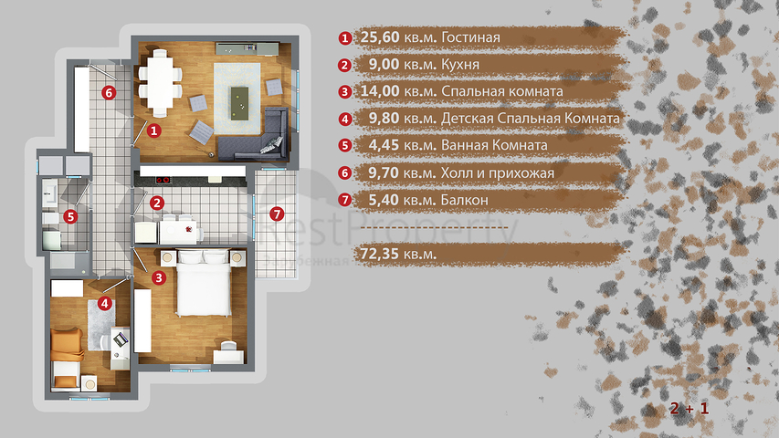 مشروع استثماري في منطقة كيبيز - أنطاليا