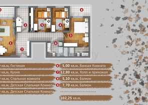مشروع استثماري في منطقة كيبيز - أنطاليا