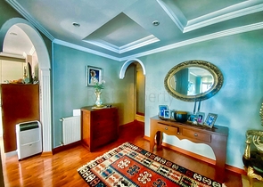 شقة 3 + 1 في مجمع مطل على البحر في لارا - أنطاليا