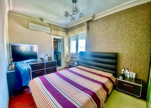 شقة 3 + 1 في مجمع مطل على البحر في لارا - أنطاليا