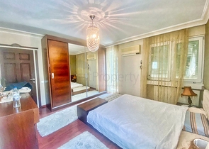 شقة 3 + 1 في مجمع مطل على البحر في لارا - أنطاليا