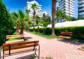 شقة 3 + 1 في منطقة جيرسو الصغيرة - أنطاليا