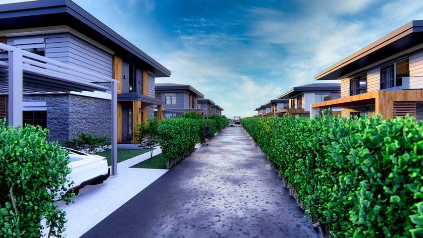 مجمع فلل في منطقة بيليك - أنطاليا