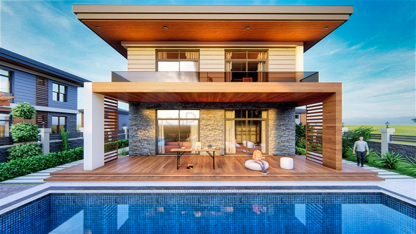 مجمع فلل في منطقة بيليك - أنطاليا