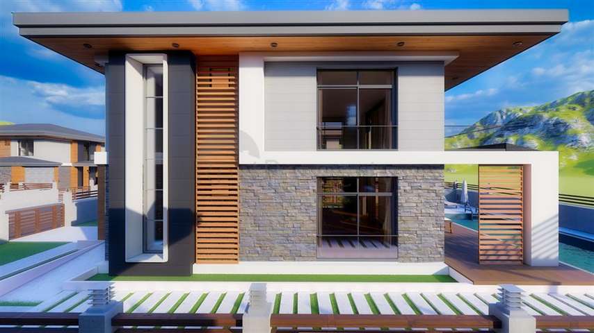 مجمع فلل في منطقة بيليك - أنطاليا