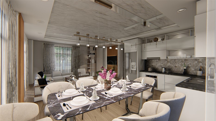 مجمع فلل في منطقة بيليك - أنطاليا