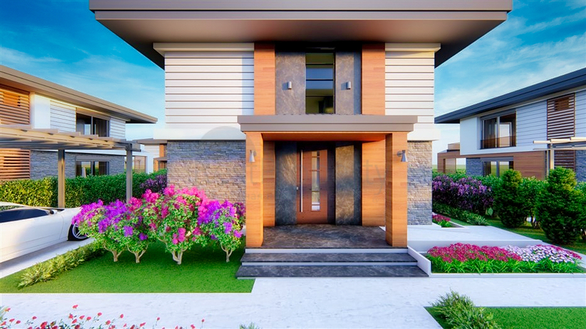 مجمع فلل في منطقة بيليك - أنطاليا