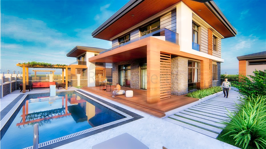 مجمع فلل في منطقة بيليك - أنطاليا