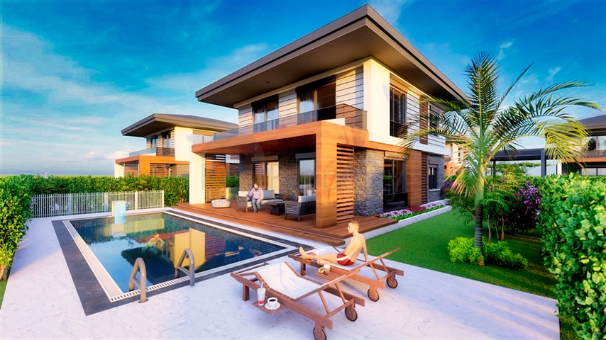 مجمع فلل في منطقة بيليك - أنطاليا