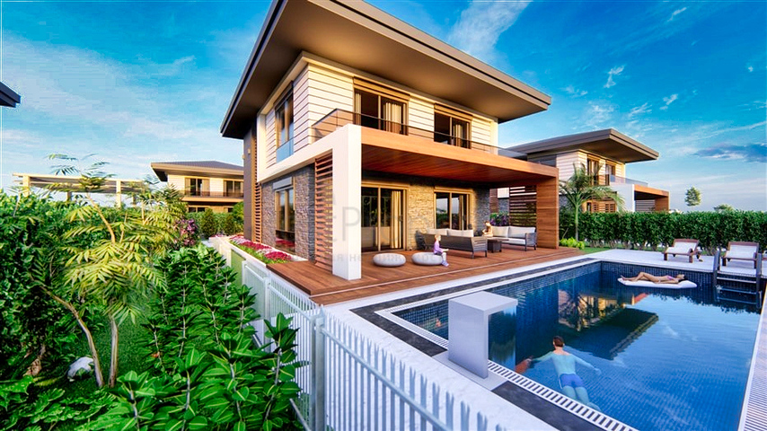 مجمع فلل في منطقة بيليك - أنطاليا