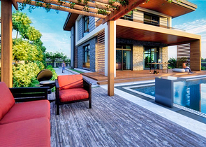 مجمع فلل في منطقة بيليك - أنطاليا