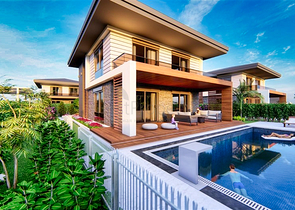 مجمع فلل في منطقة بيليك - أنطاليا