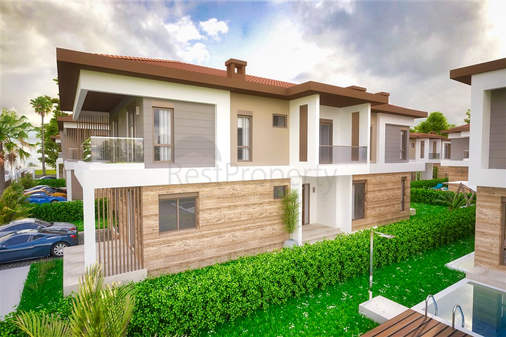 مجمع فيلات في منطقة دوشيميتي - أنطاليا