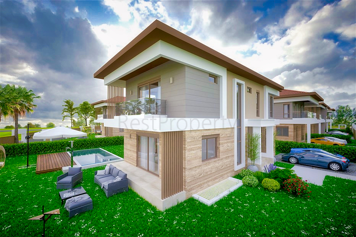 مجمع فيلات في منطقة دوشيميتي - أنطاليا