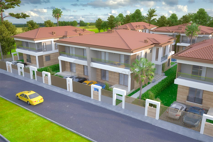 مجمع فيلات في منطقة دوشيميتي - أنطاليا