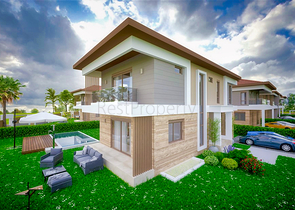 مجمع فيلات في منطقة دوشيميتي - أنطاليا