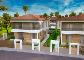 مجمع فيلات في منطقة دوشيميتي - أنطاليا