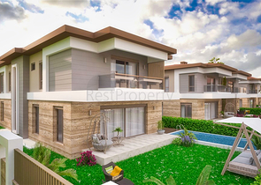 مجمع فيلات في منطقة دوشيميتي - أنطاليا