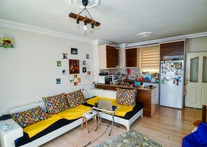 شقة 2 + 1 في وسط أنطاليا