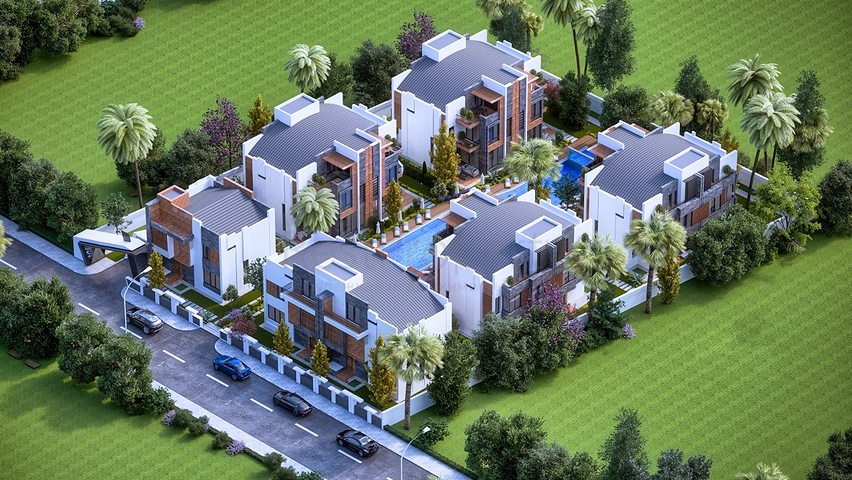 مشروع فريد من الفلل في منطقة كونيالتي الصغيرة - مراد باشا