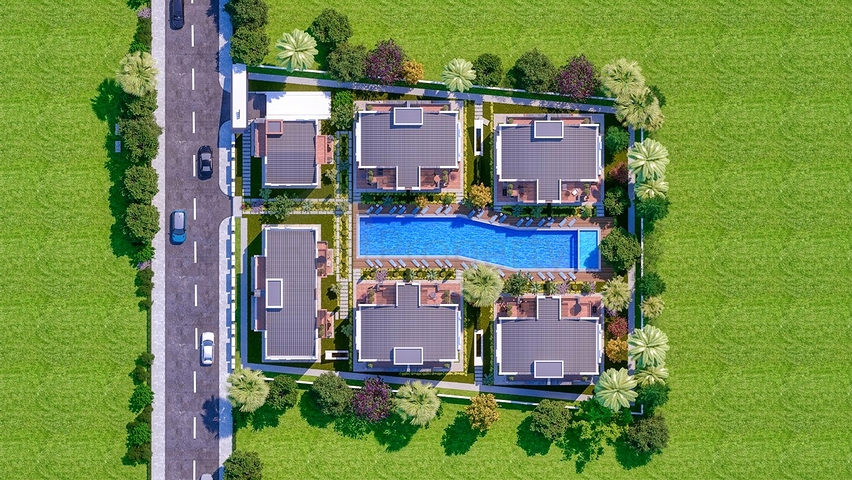 مشروع فريد من الفلل في منطقة كونيالتي الصغيرة - مراد باشا