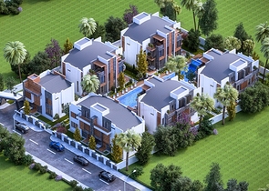 مشروع فريد من الفلل في منطقة كونيالتي الصغيرة - مراد باشا