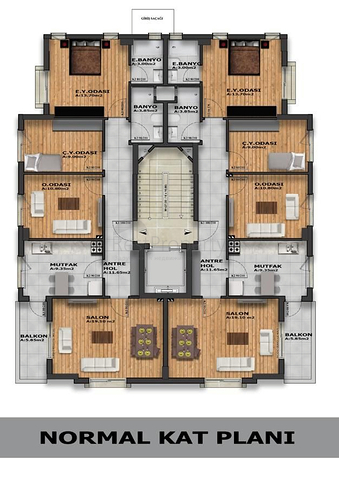 مشروع استثماري في وسط مدينة أنطاليا