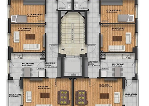 مشروع استثماري في وسط مدينة أنطاليا