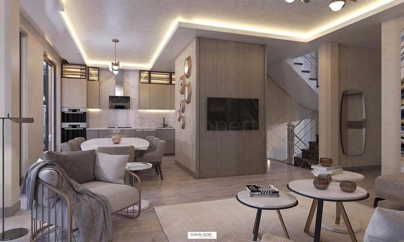 الفيلا 1+1,3+1 في منطقة فتحية