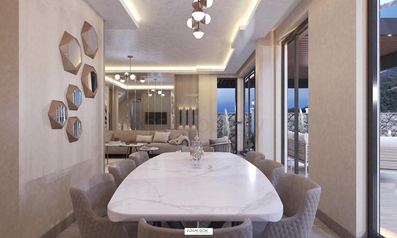 الفيلا 1+1,3+1 في منطقة فتحية