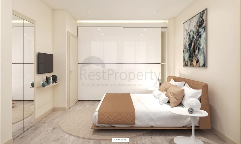 الفيلا 1+1,3+1 في منطقة فتحية