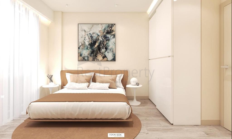 الفيلا 1+1,3+1 في منطقة فتحية