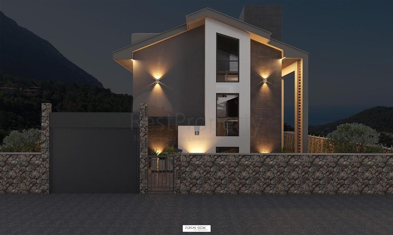 الفيلا 1+1,3+1 في منطقة فتحية