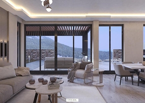 الفيلا 1+1,3+1 في منطقة فتحية