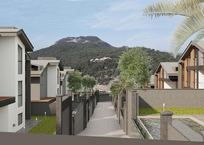 الفيلا 1+1,3+1 في منطقة فتحية