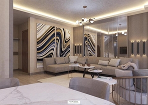 الفيلا 1+1,3+1 في منطقة فتحية