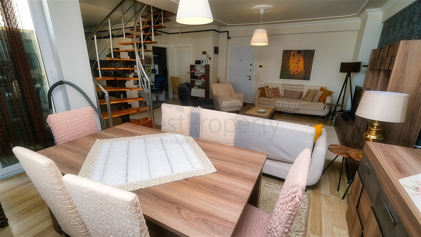 شقة 3 + 1 في منطقة كونيالتي - انطاليا