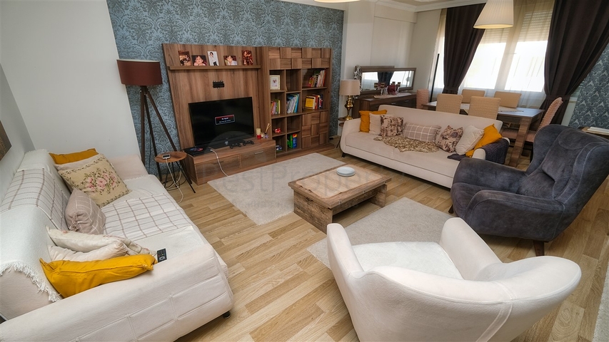 شقة 3 + 1 في منطقة كونيالتي - انطاليا