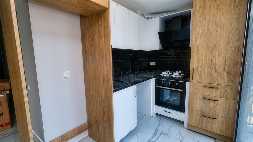 شقق 1 + 1 ، 2 + 1 في منطقة كيزيلاريك - أنطاليا