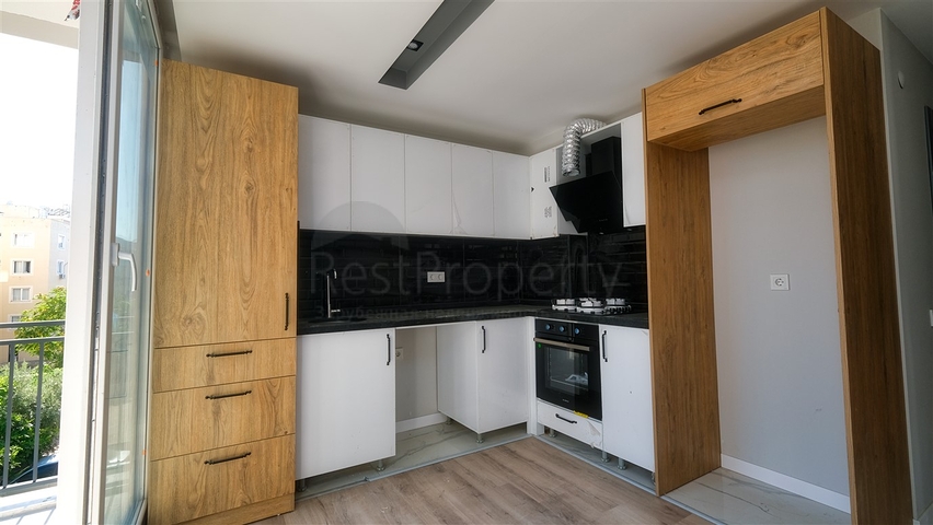 شقق 1 + 1 ، 2 + 1 في منطقة كيزيلاريك - أنطاليا