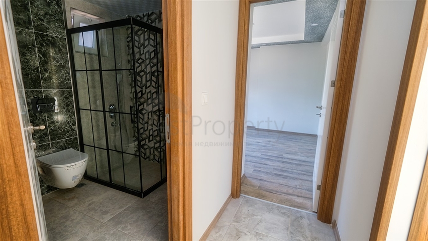 شقق 1 + 1 ، 2 + 1 في منطقة كيزيلاريك - أنطاليا