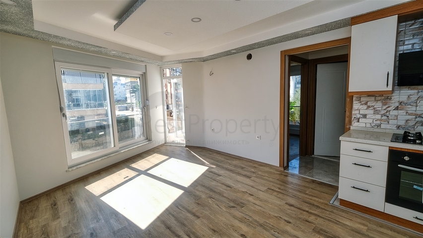 شقق 1 + 1 ، 2 + 1 في منطقة كيزيلاريك - أنطاليا