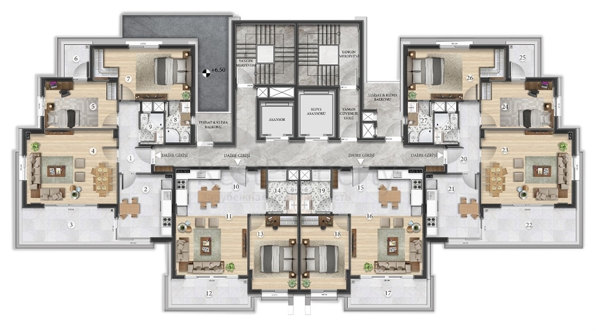 مشروع استثماري في منطقة ألتنتاش الصغيرة - أنطاليا